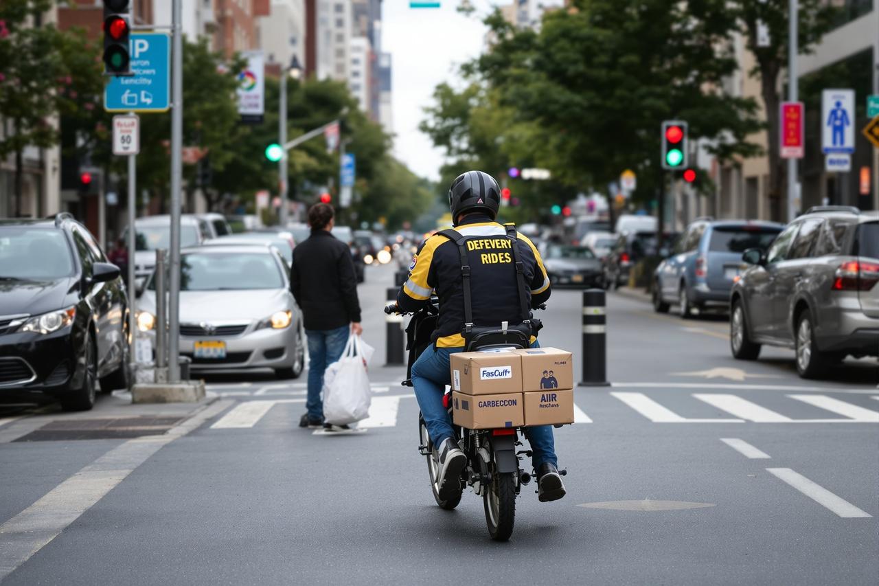 外卖骑手送餐途中晕倒，路人紧急施救感动网友